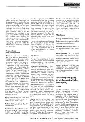 Vorschauseite 1: Einführungslehrgang für die kassenärztliche Versorgung