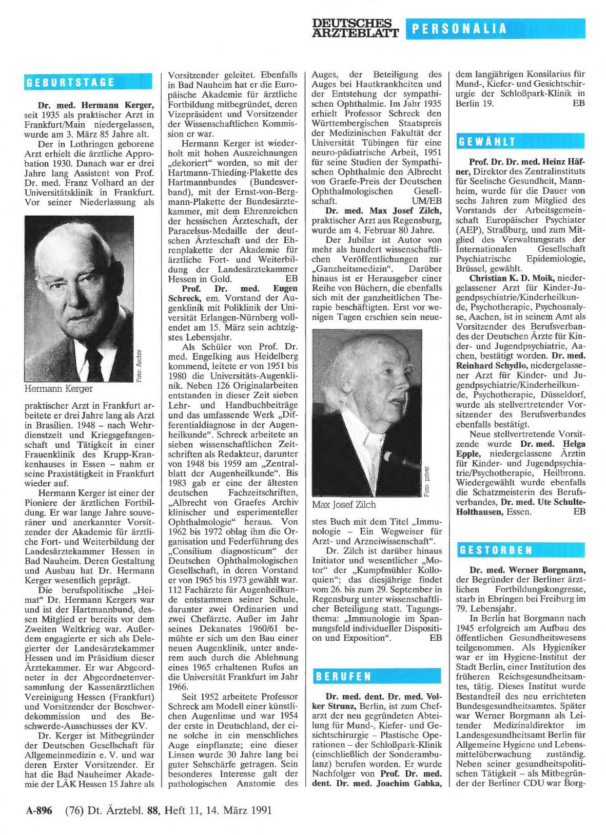 Vorschauseite 1: BERUFEN