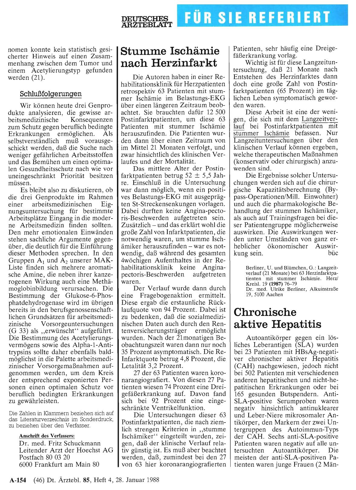 Vorschauseite 1: Chronische aktive Hepatitis