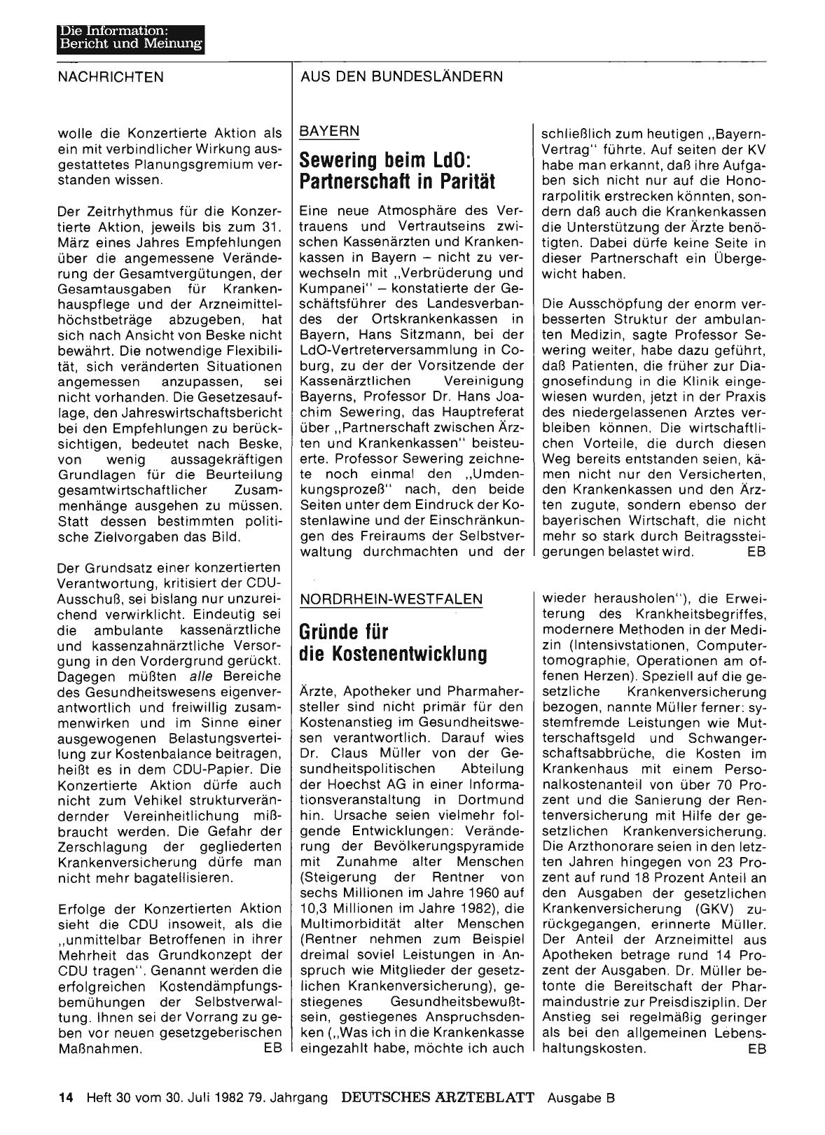 Vorschauseite 1: Nordrhein-Westfalen: Gründe für die Kostenentwicklung