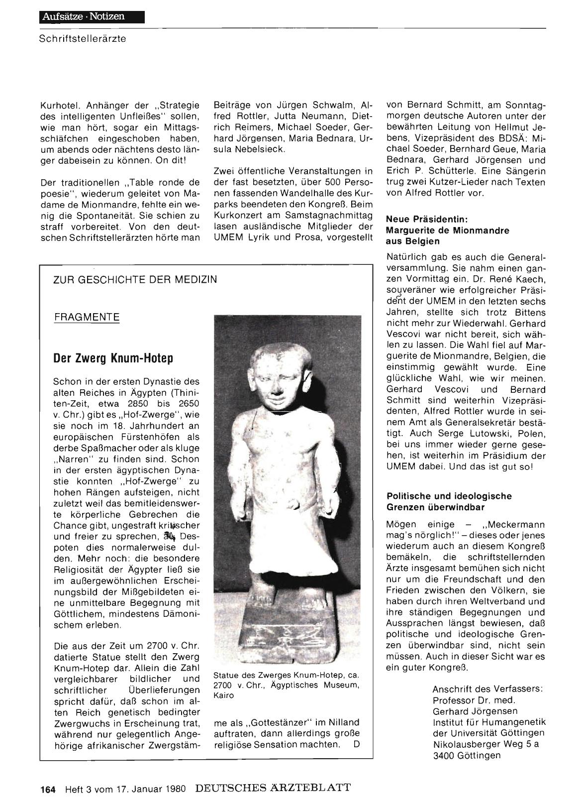 Vorschauseite 1: Fragmente: Der Zwerg Knum-Hotep
