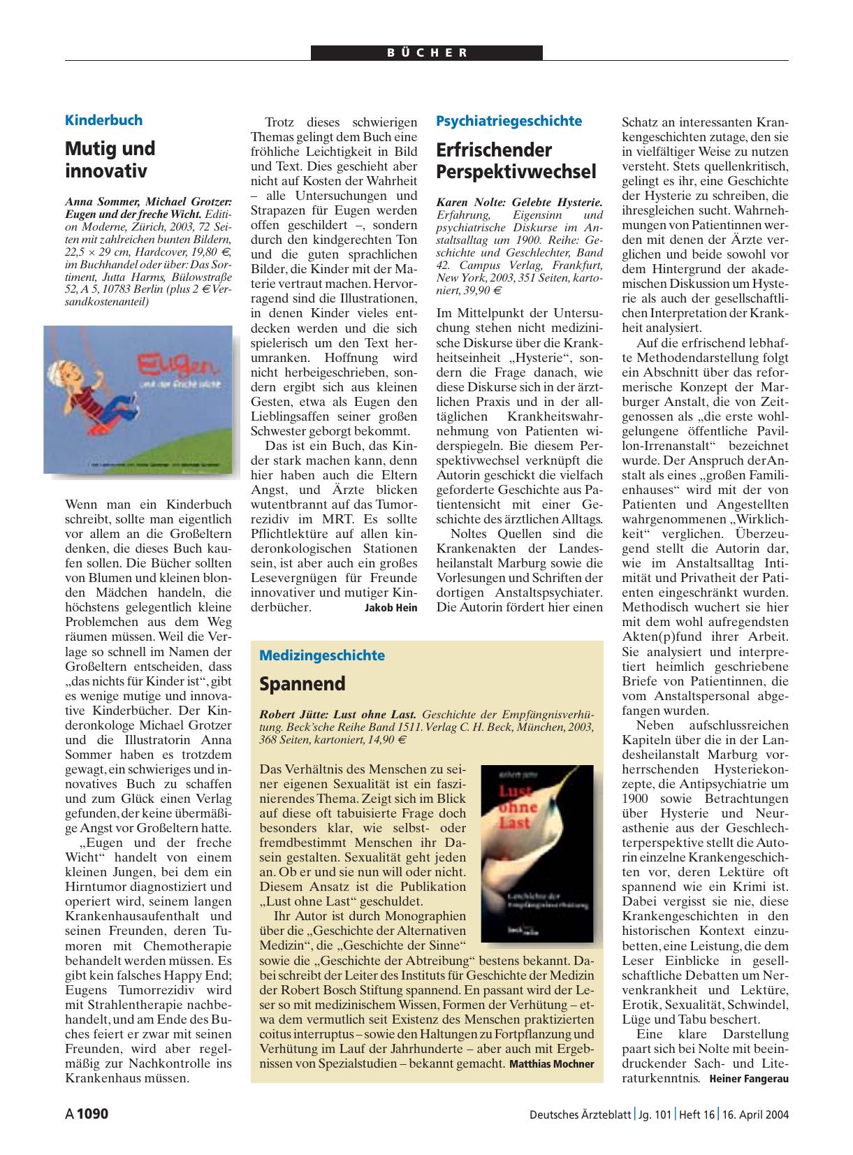 Vorschauseite 1: Eugen und der freche Wicht