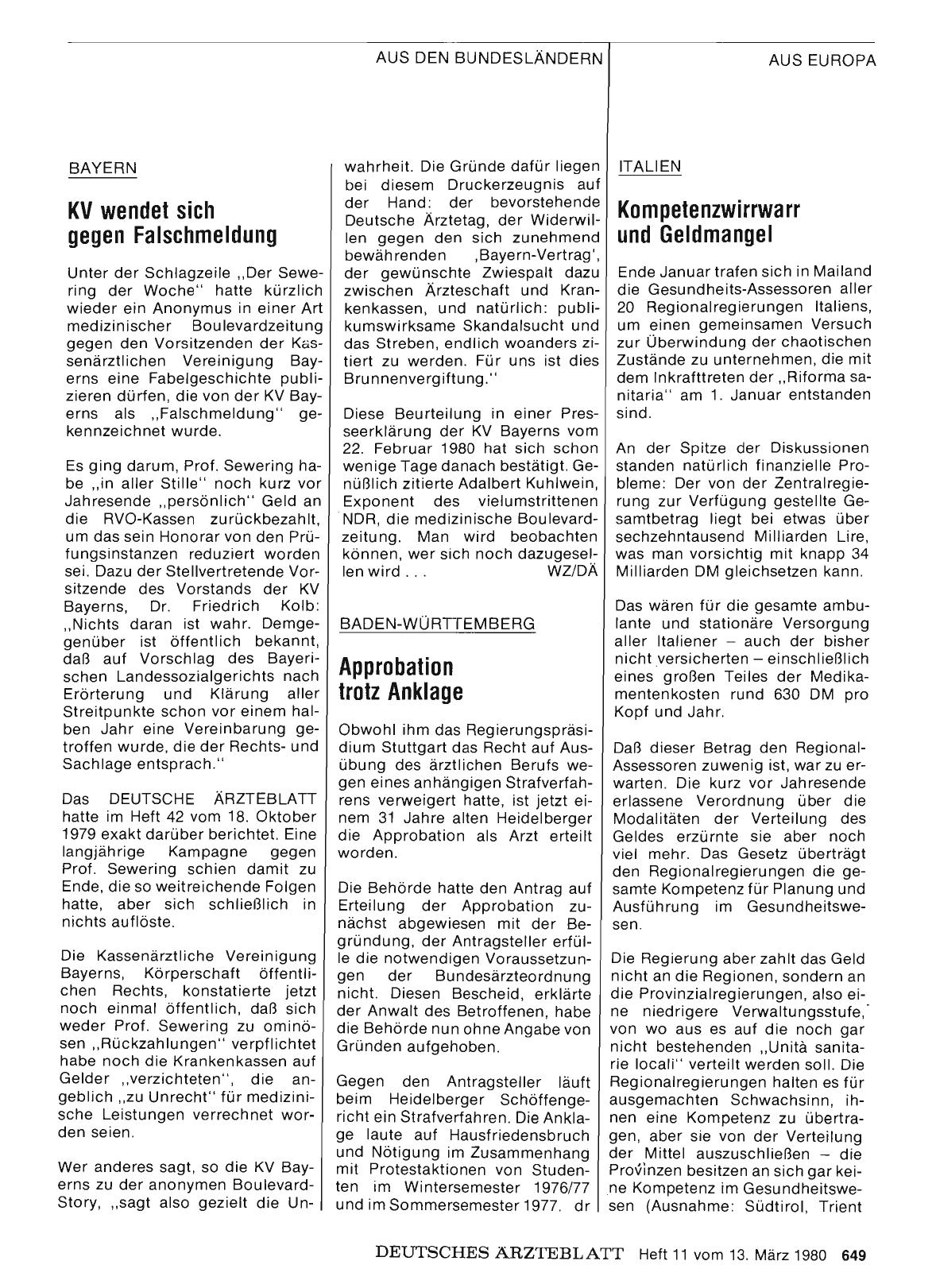 Vorschauseite 1: Bayern: KV wendet sich gegen Falschmeldung