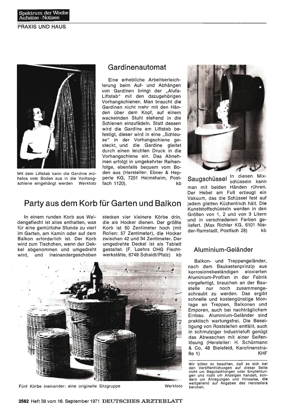 Vorschauseite 1: Aluminium-Geländer
