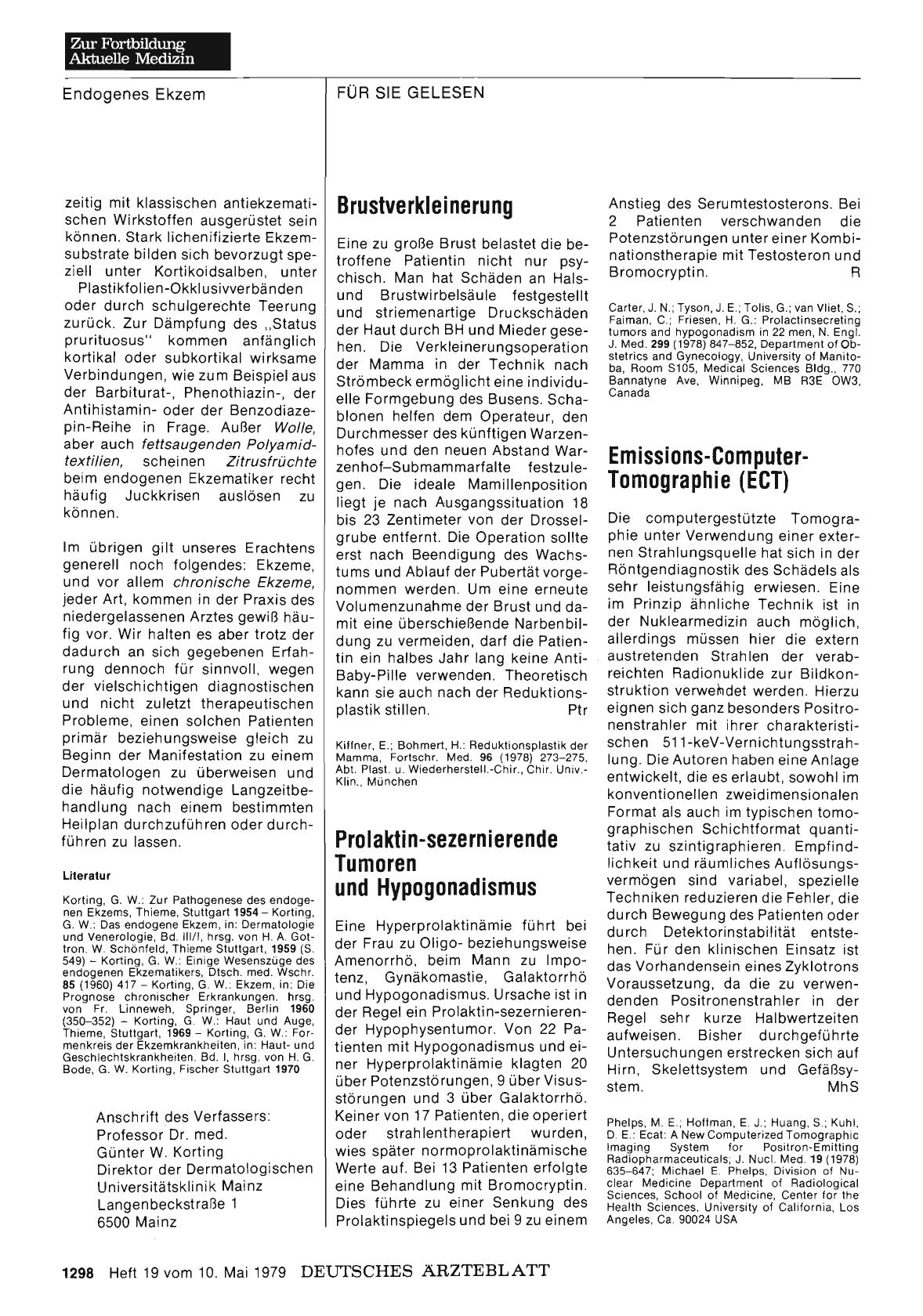Vorschauseite 1: Brustverkleinerung