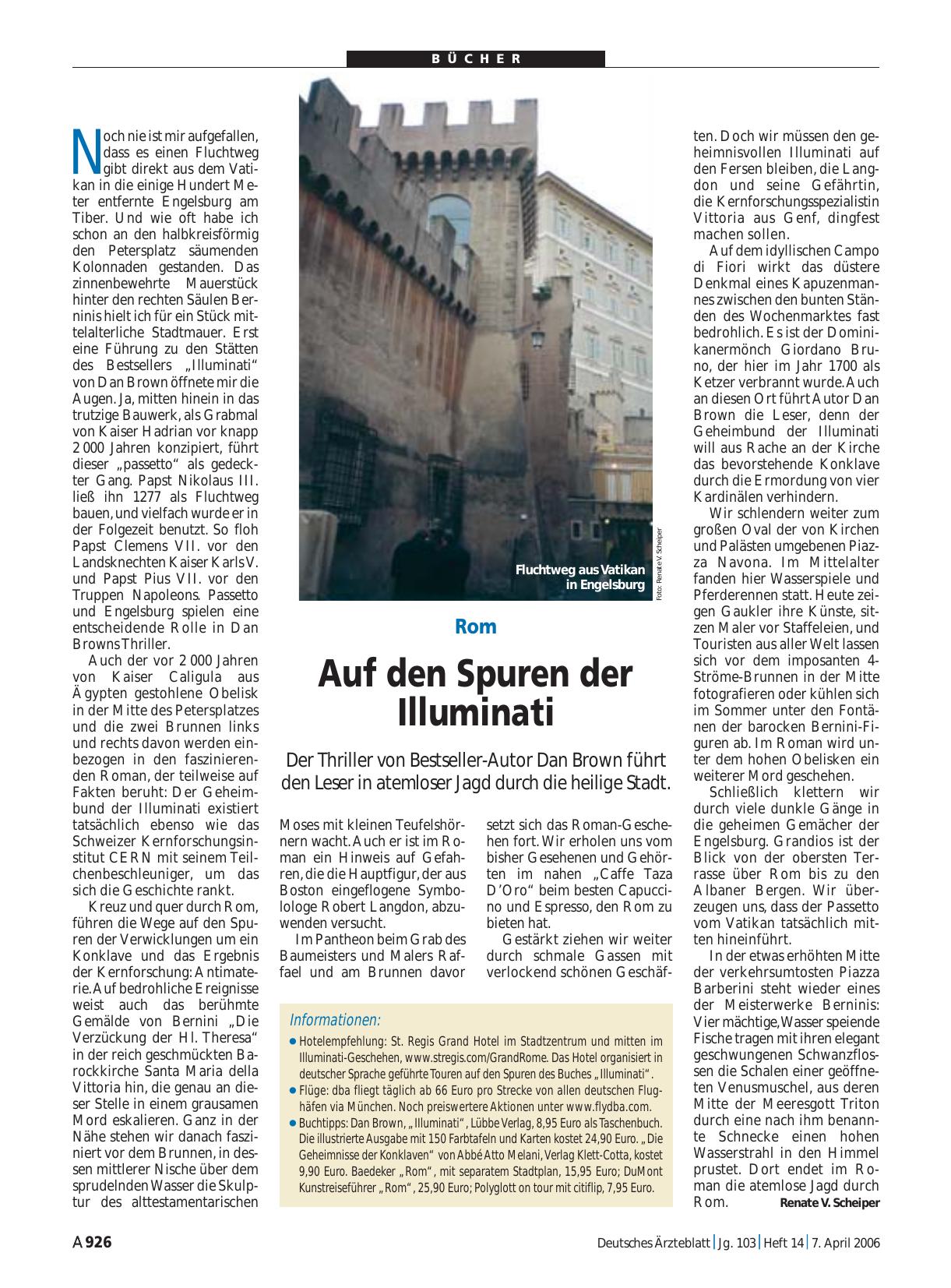 Vorschauseite 1: Rom: Auf den Spuren der Illuminati
