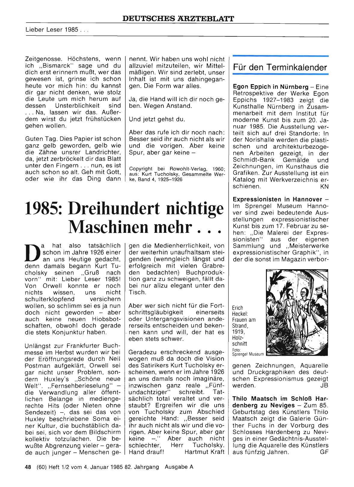 Vorschauseite 1: Expressionisten in Hannover