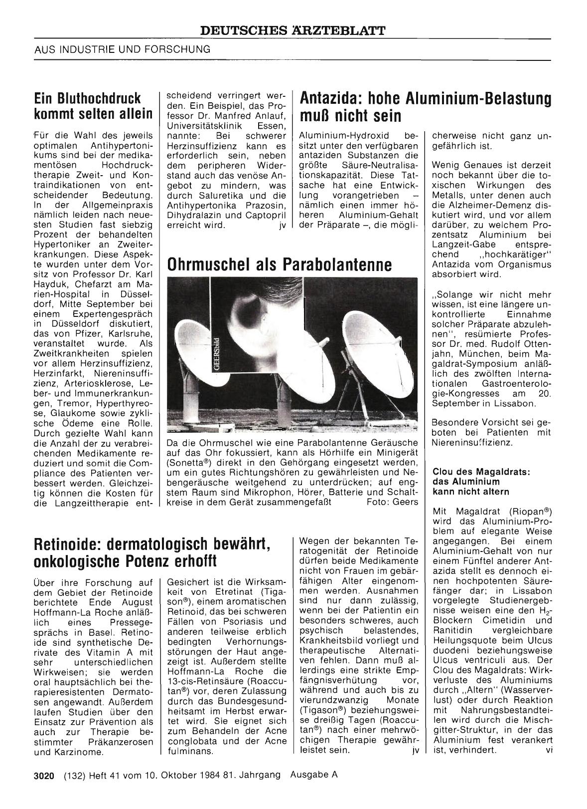 Vorschauseite 1: Ein Bluthochdruck kommt selten allein