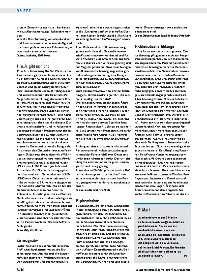 Vorschauseite 1: Ökonomisierung: Euphemistisch