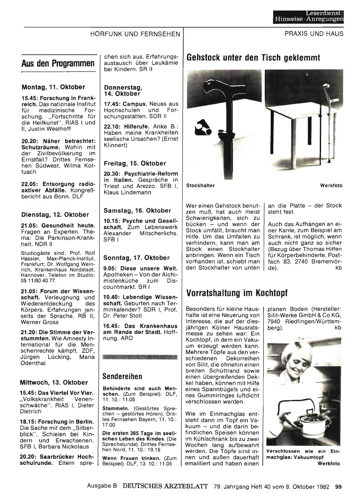 Vorschauseite 1: Sendereihen