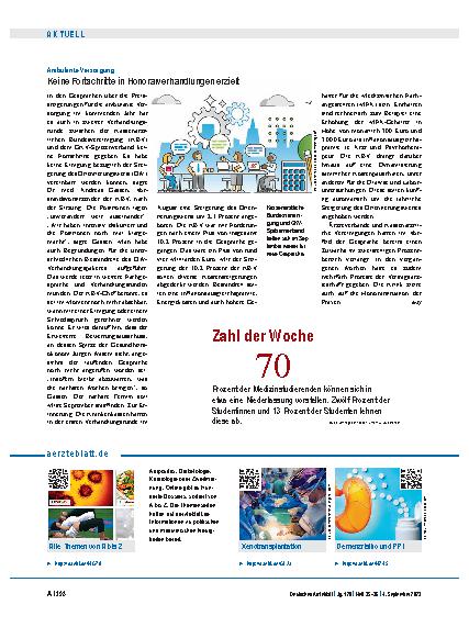 Vorschauseite 1: Ärzteblatt. de