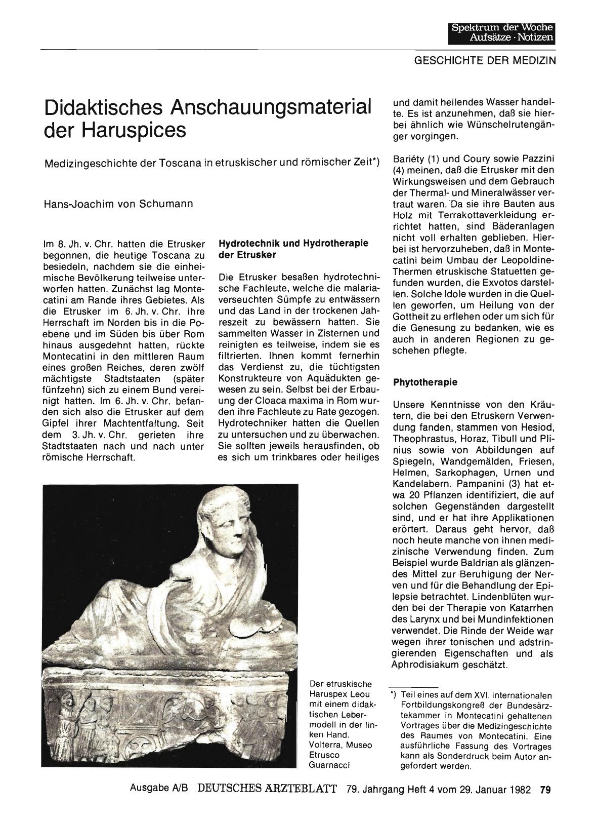 Vorschauseite 1: Didaktisches Anschauungsmaterial der Haruspices