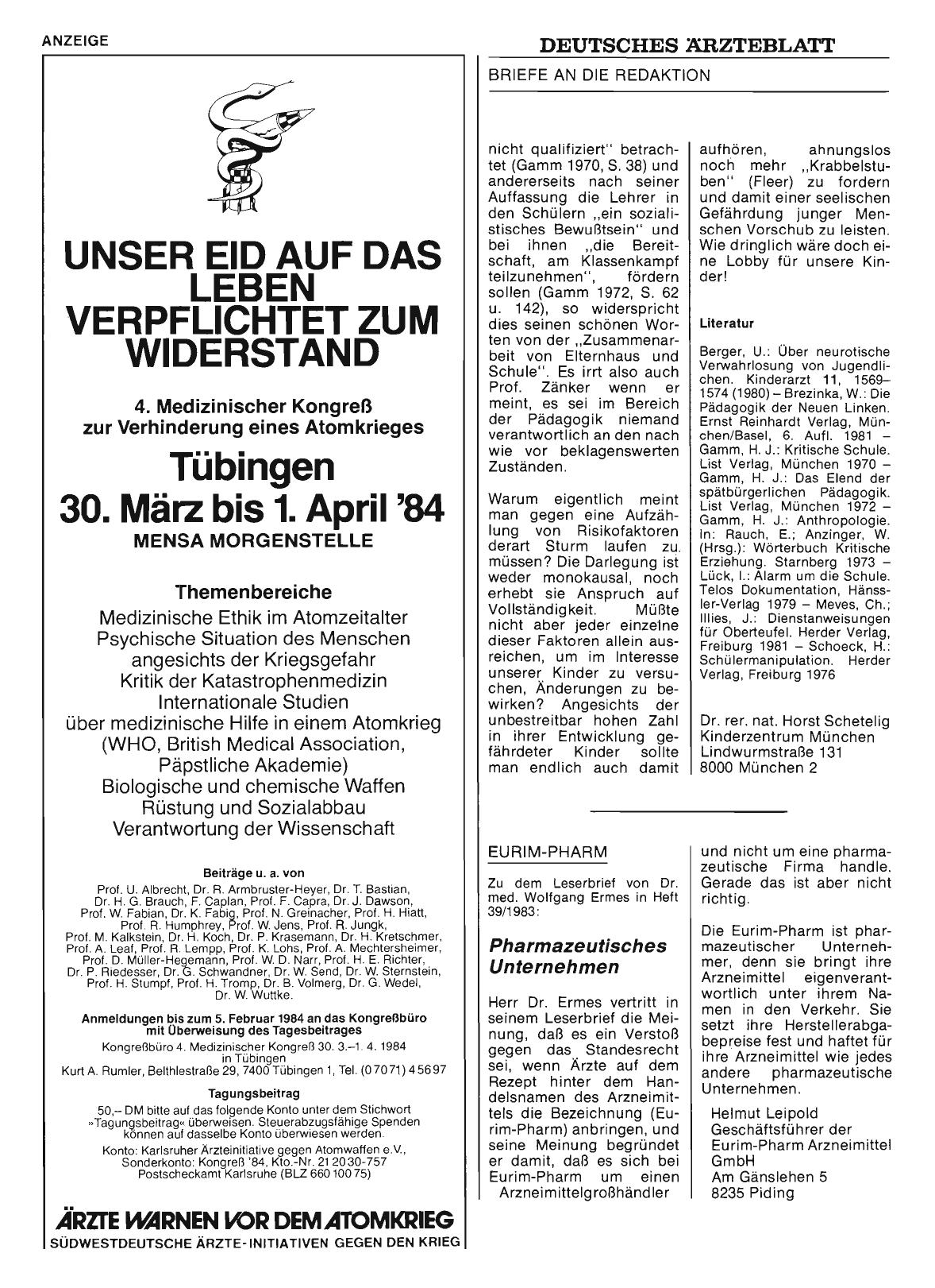Vorschauseite 1: EURIM-PHARM: Pharmazeutisches Unternehmen