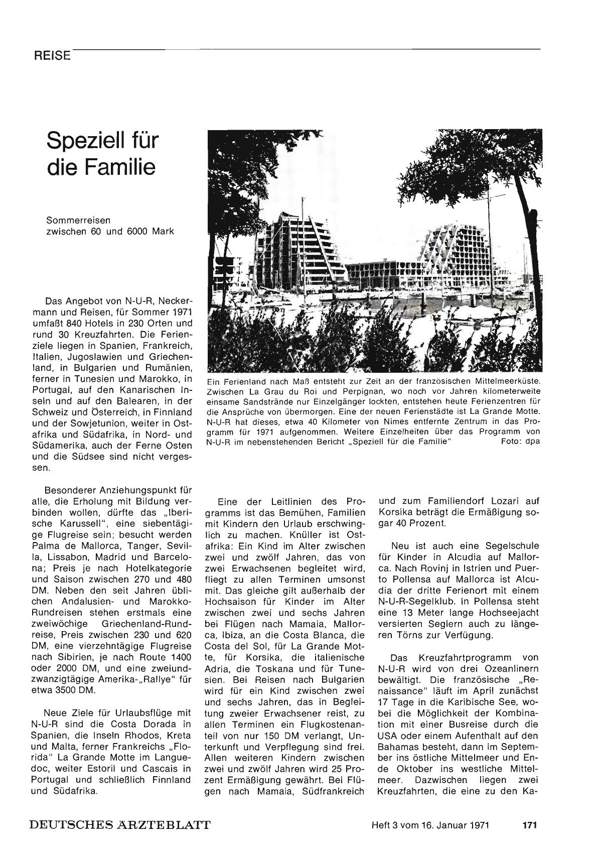 Vorschauseite 1: Speziell für die Familie