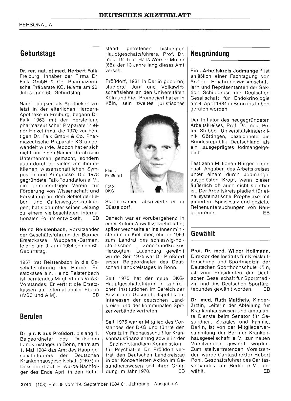 Vorschauseite 1: Berufen