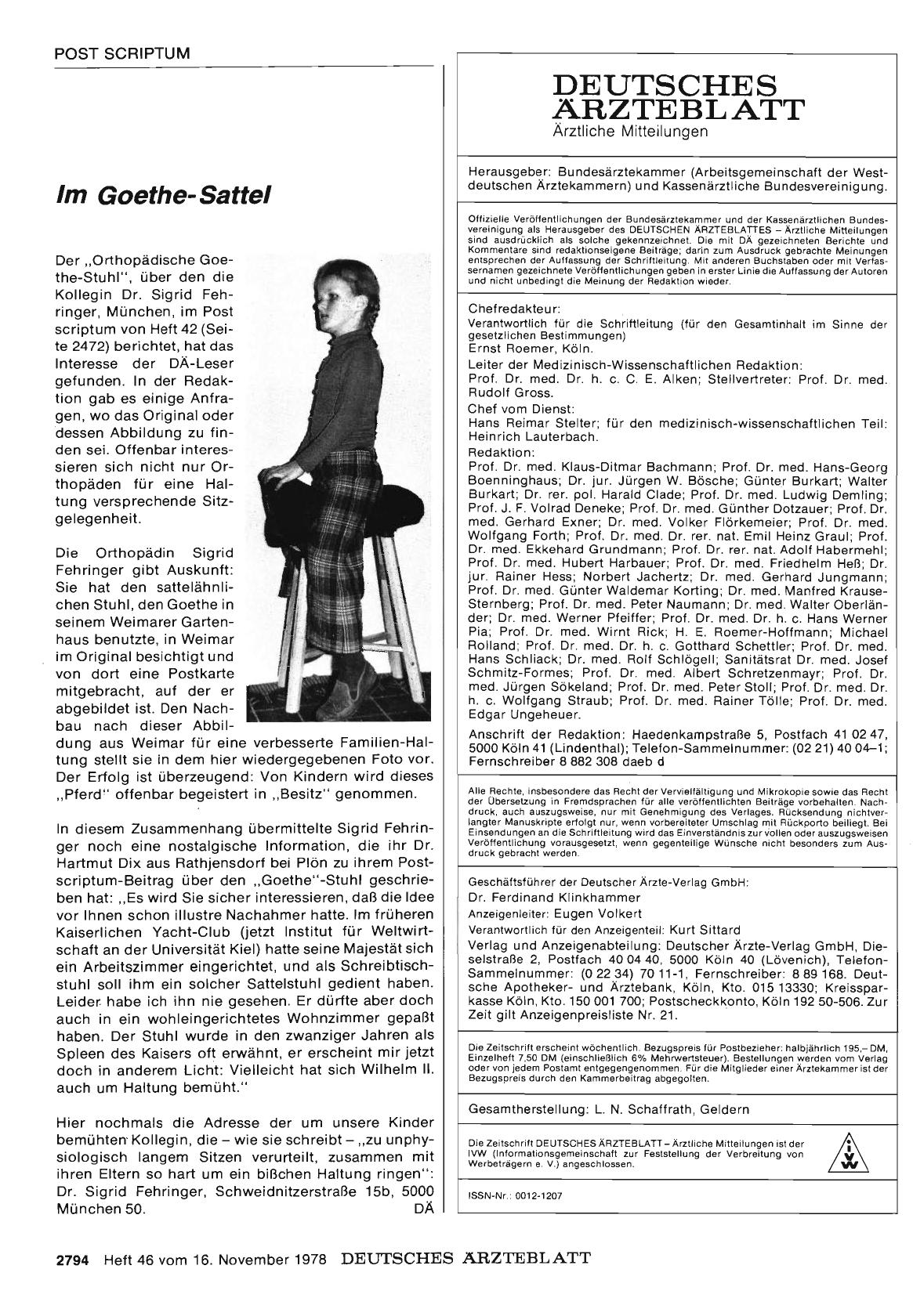 Vorschauseite 1: Im Goethe-Sattel