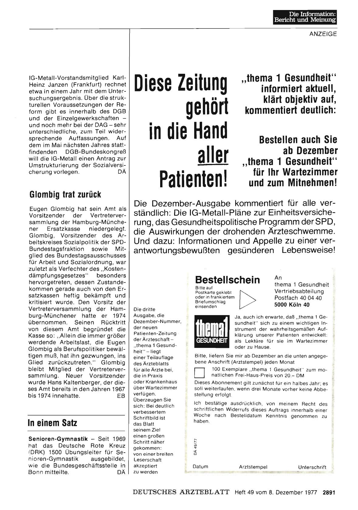 Vorschauseite 1: In einem Satz: Senioren-Gymnastik