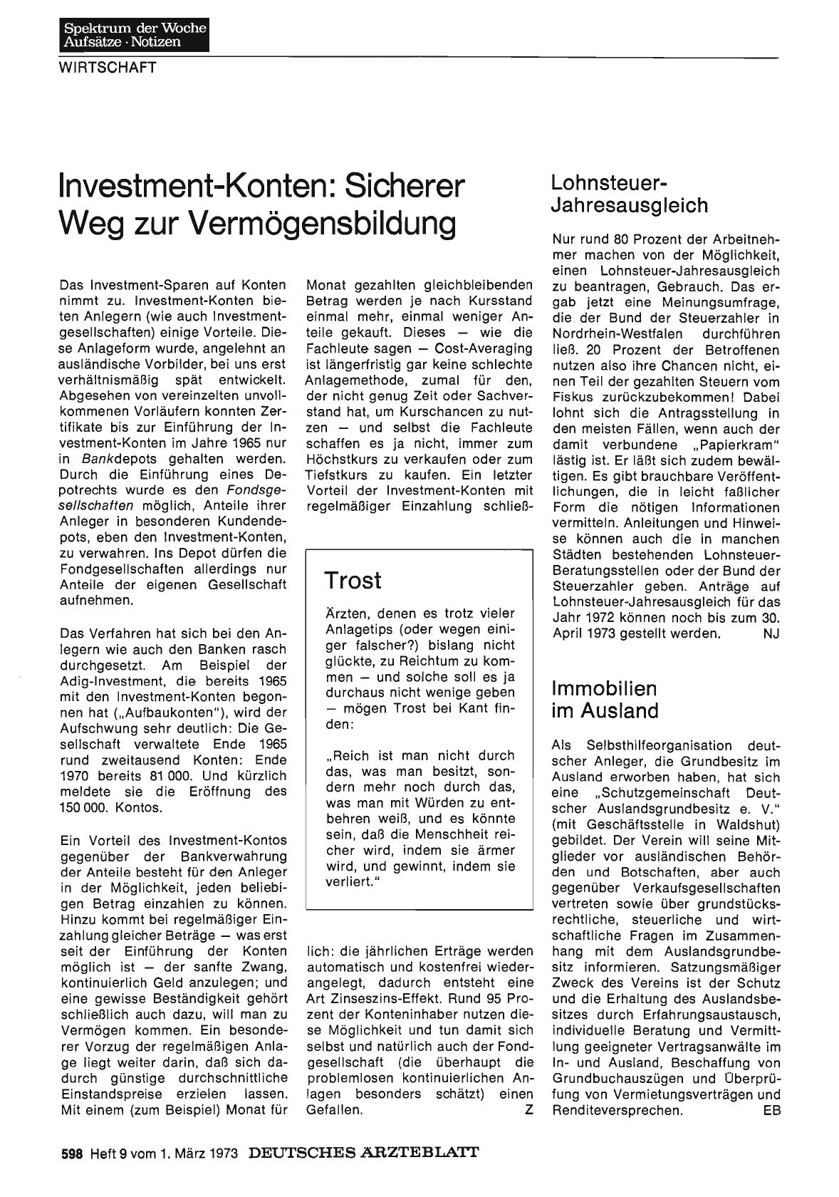 Vorschauseite 1: Lohnsteuer-Jahresausgleich