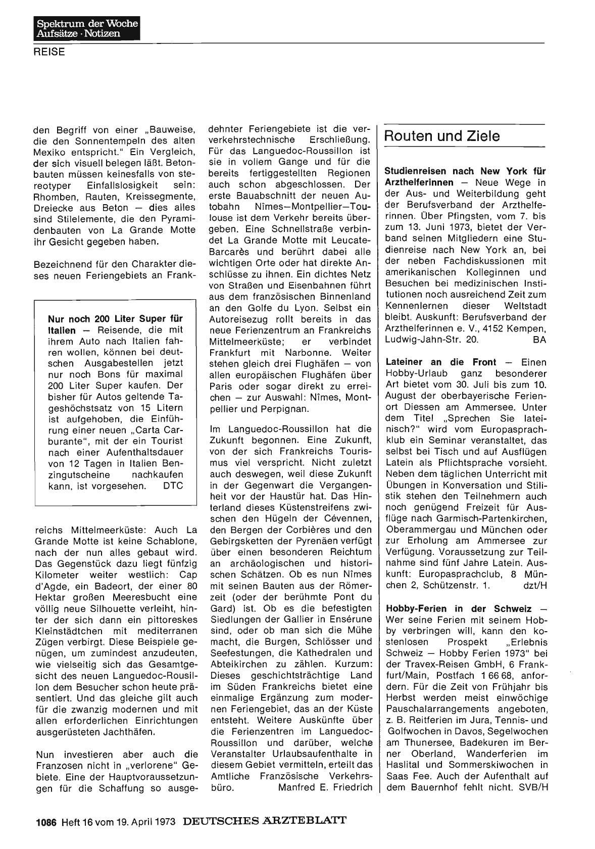 Vorschauseite 1: Nur noch 200 Liter Super für Italien