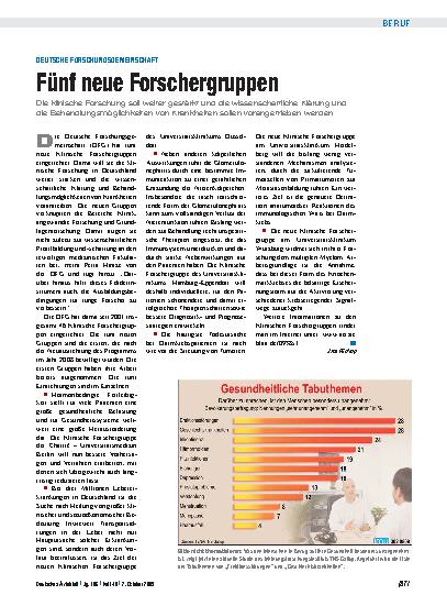 Vorschauseite 1: Gesundheitliche Tabuthemen