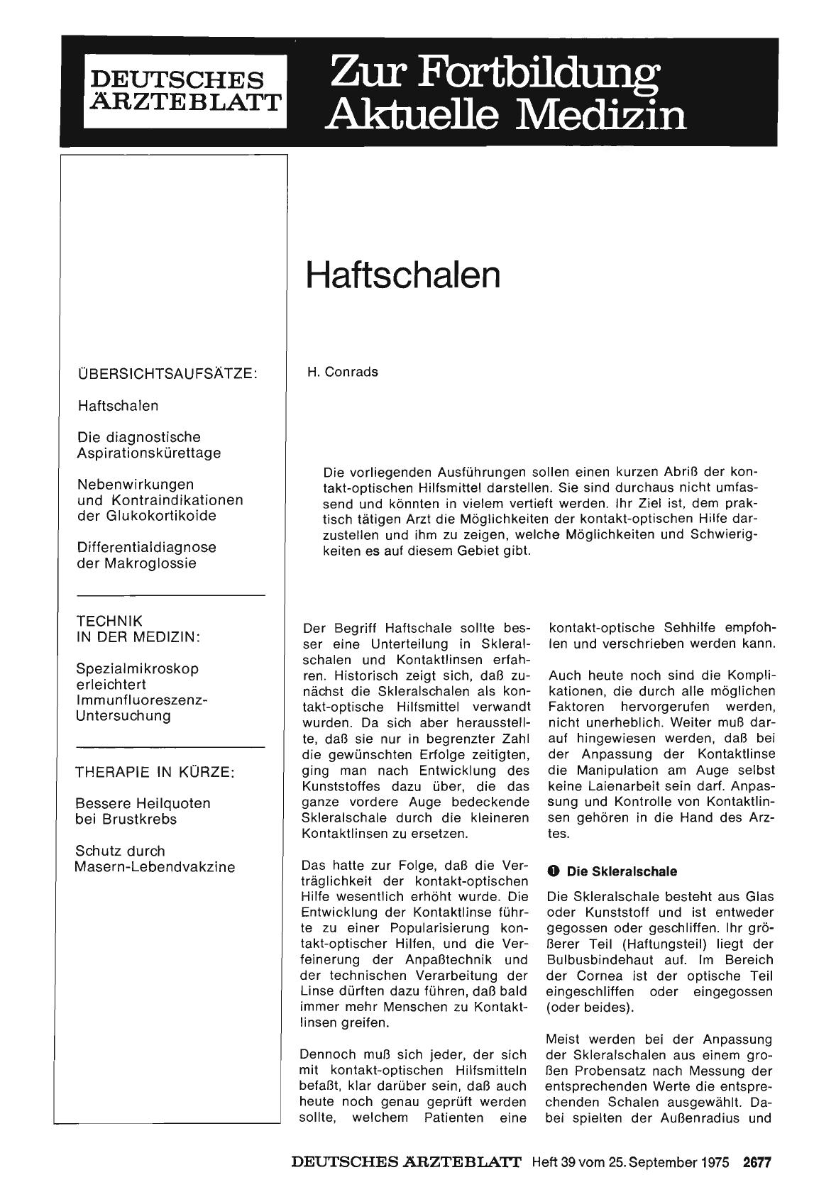 Vorschauseite 1: Haftschalen