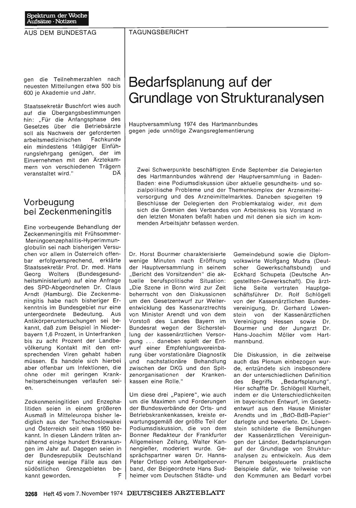 Vorschauseite 1: Vorbeugung bei Zeckenmeningitis