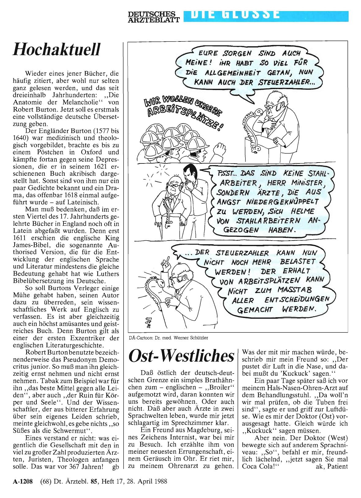 Vorschauseite 1: Ost-Westliches