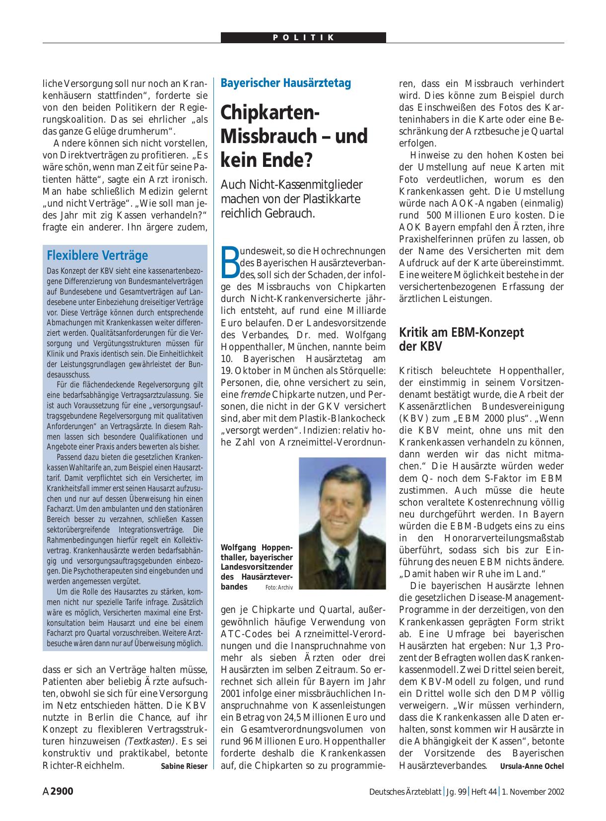 Vorschauseite 1: Flexiblere Verträge