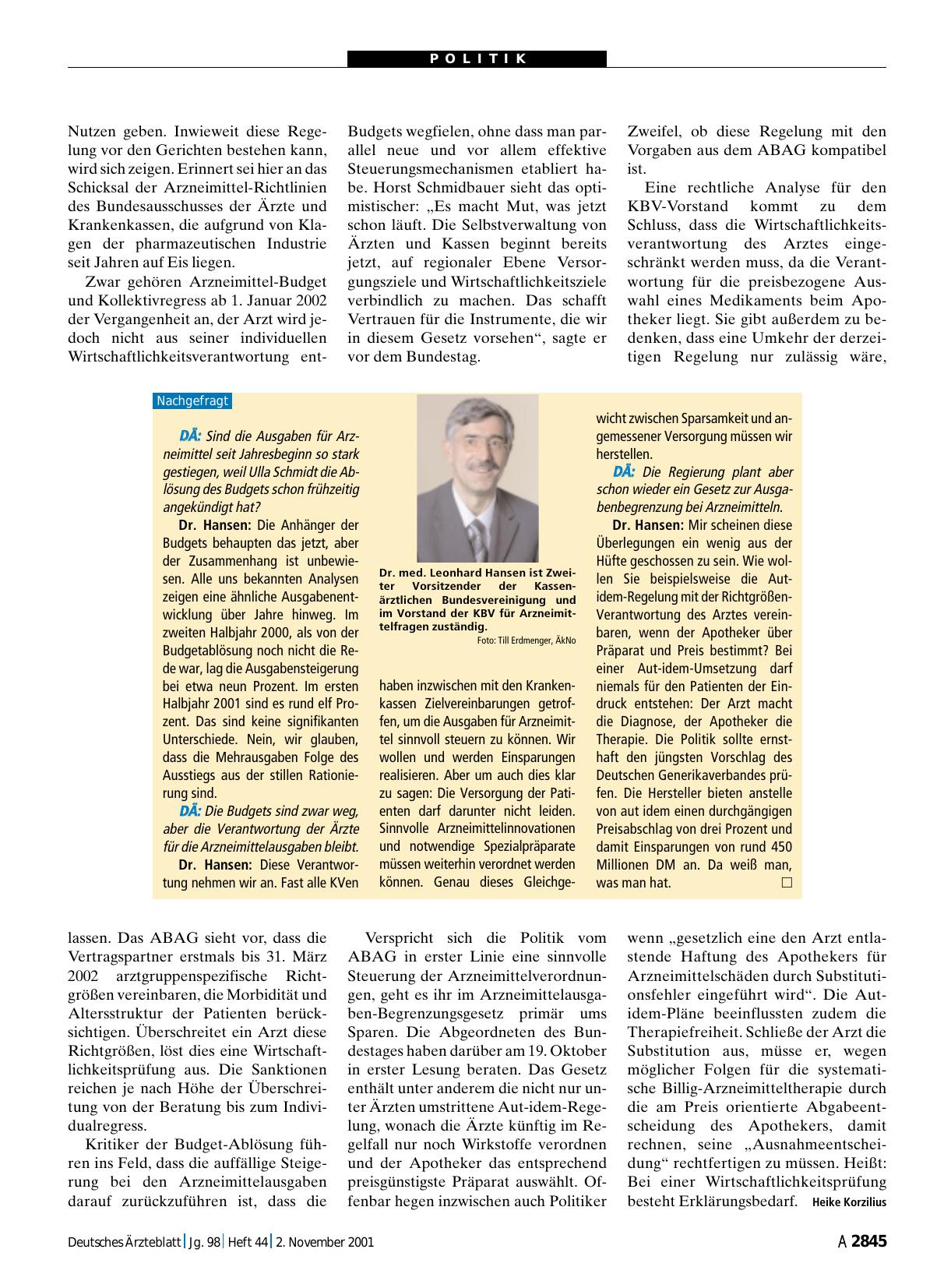 Vorschauseite 1: Nachgefragt
