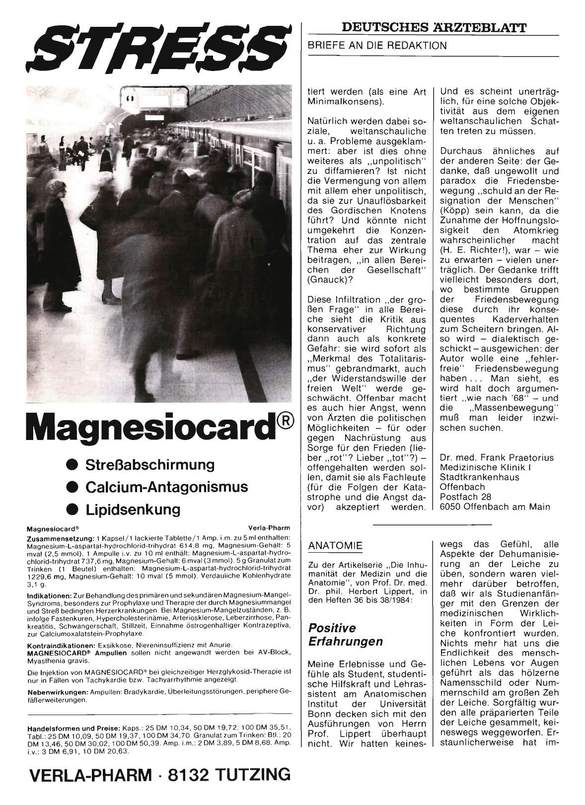 Vorschauseite 1: ANATOMIE: Positive Erfahrungen