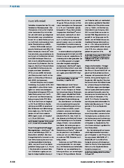 Vorschauseite 1: Kurz informiert