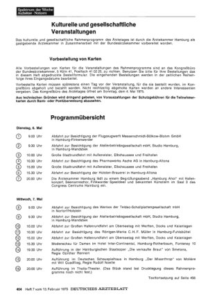 Vorschauseite 1: Kulturelle und gesellschaftliche Veranstaltungen