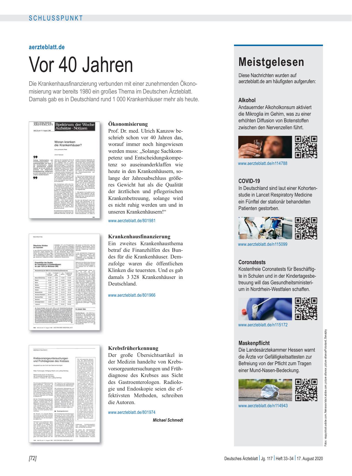 Vorschauseite 1: Meistgelesen