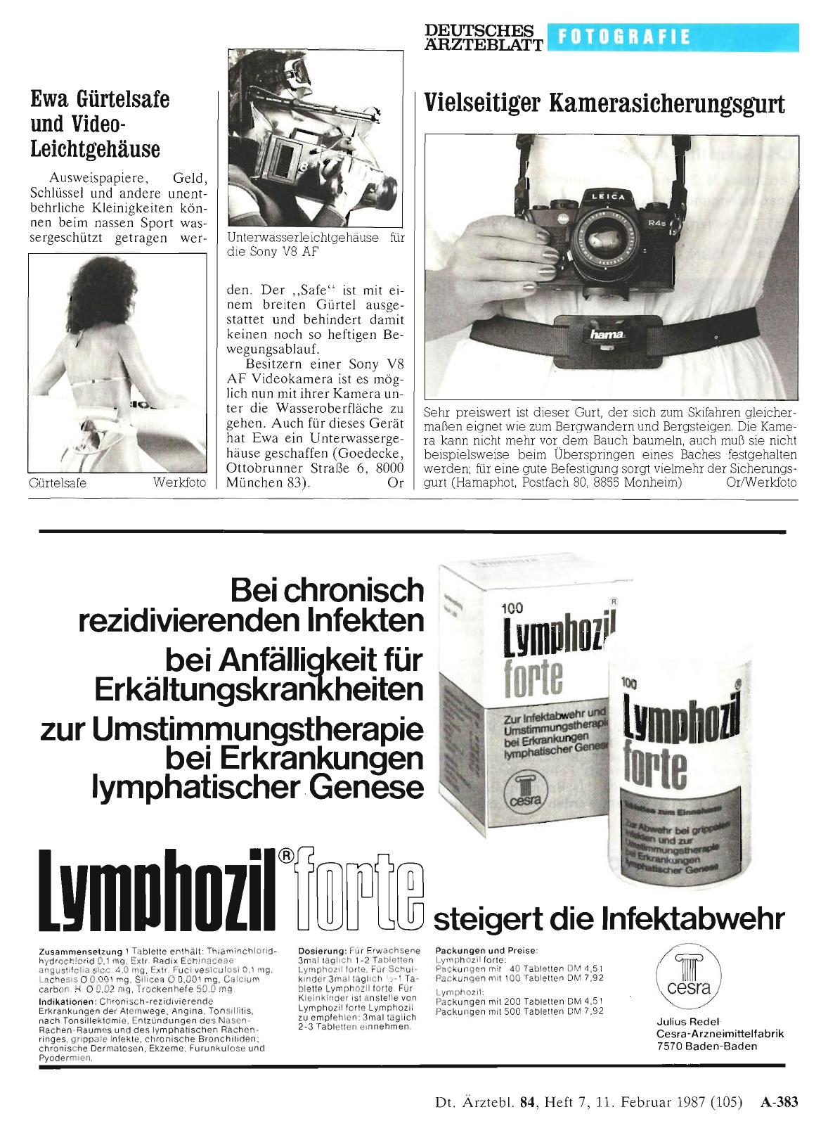 Vorschauseite 1: Vielseitiger Kamerasicherungsgurt
