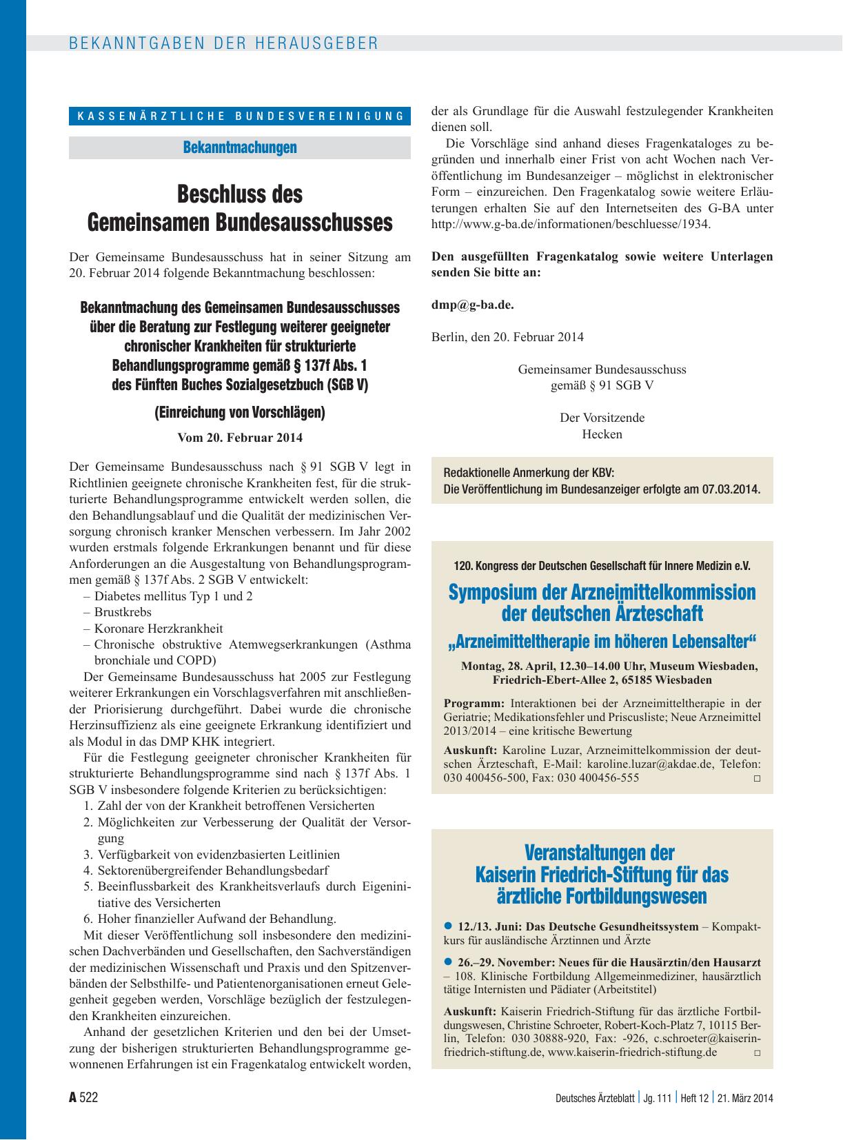 Vorschauseite 1: Symposium der Arzneimittelkommission der deutschen Ärzteschaft „Arzneimitteltherapie im höheren Lebensalter“