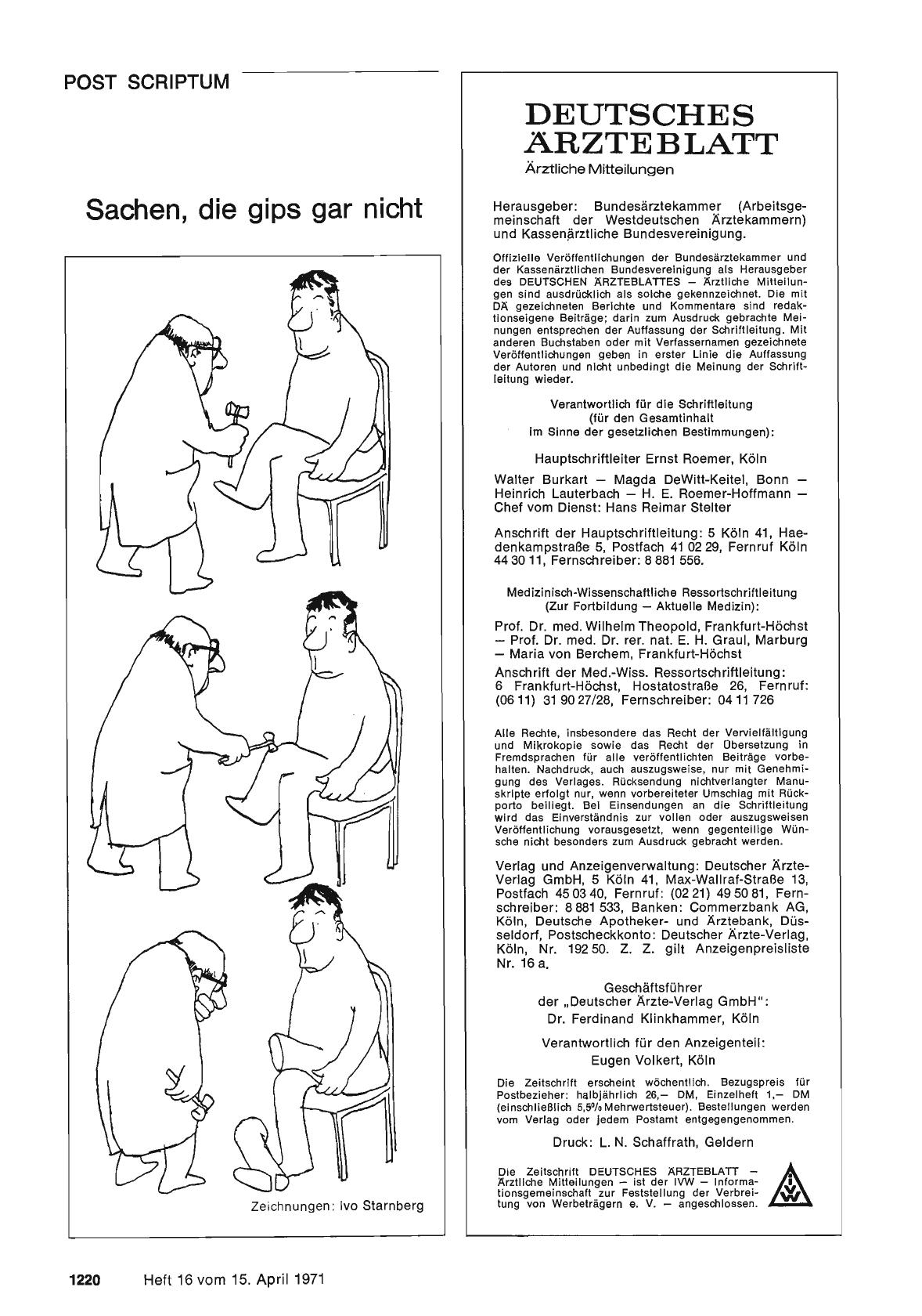 Vorschauseite 1: Sachen, die gips gar nicht
