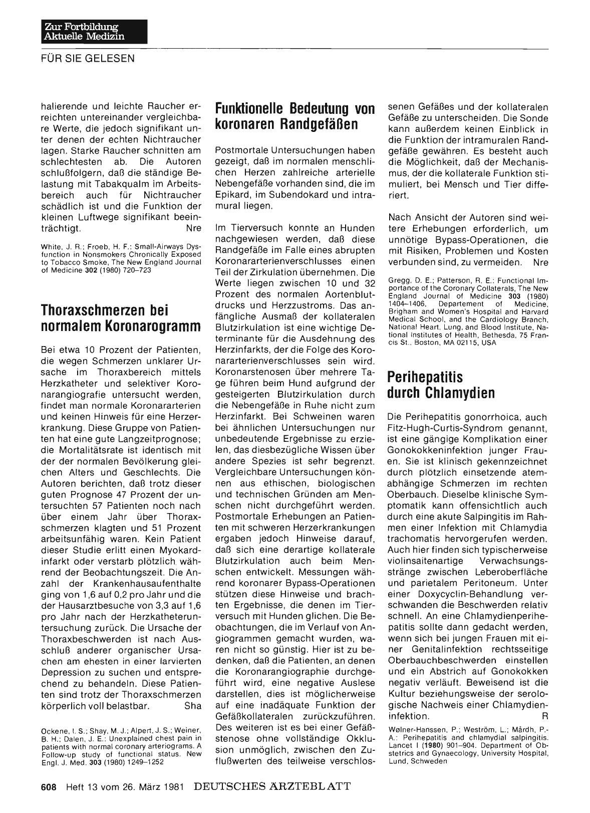 Vorschauseite 1: Perihepatitis durch Chlamydien