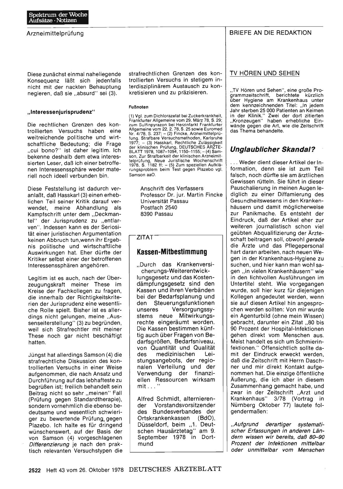 Vorschauseite 1: TV HÖREN UND SEHEN: Unglaublicher Skandal?