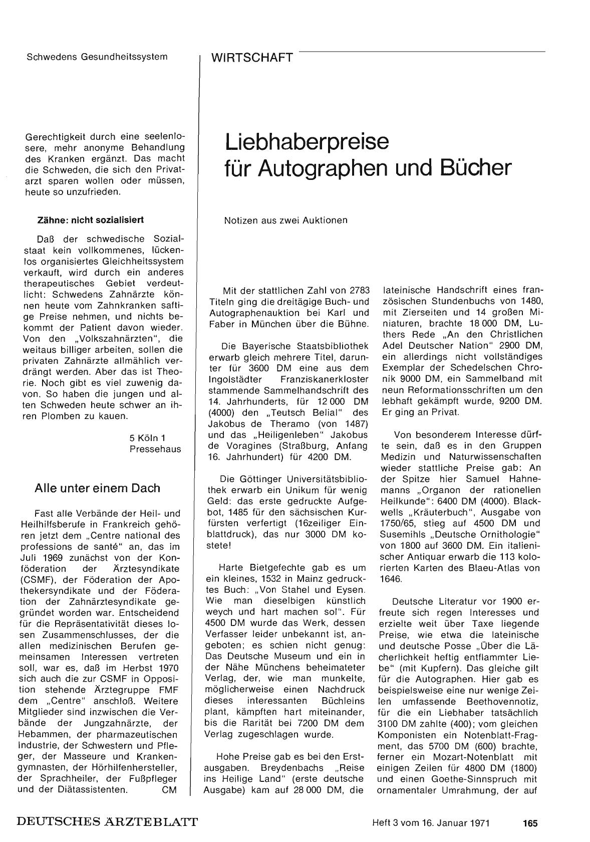 Vorschauseite 1: Alle unter einem Dach