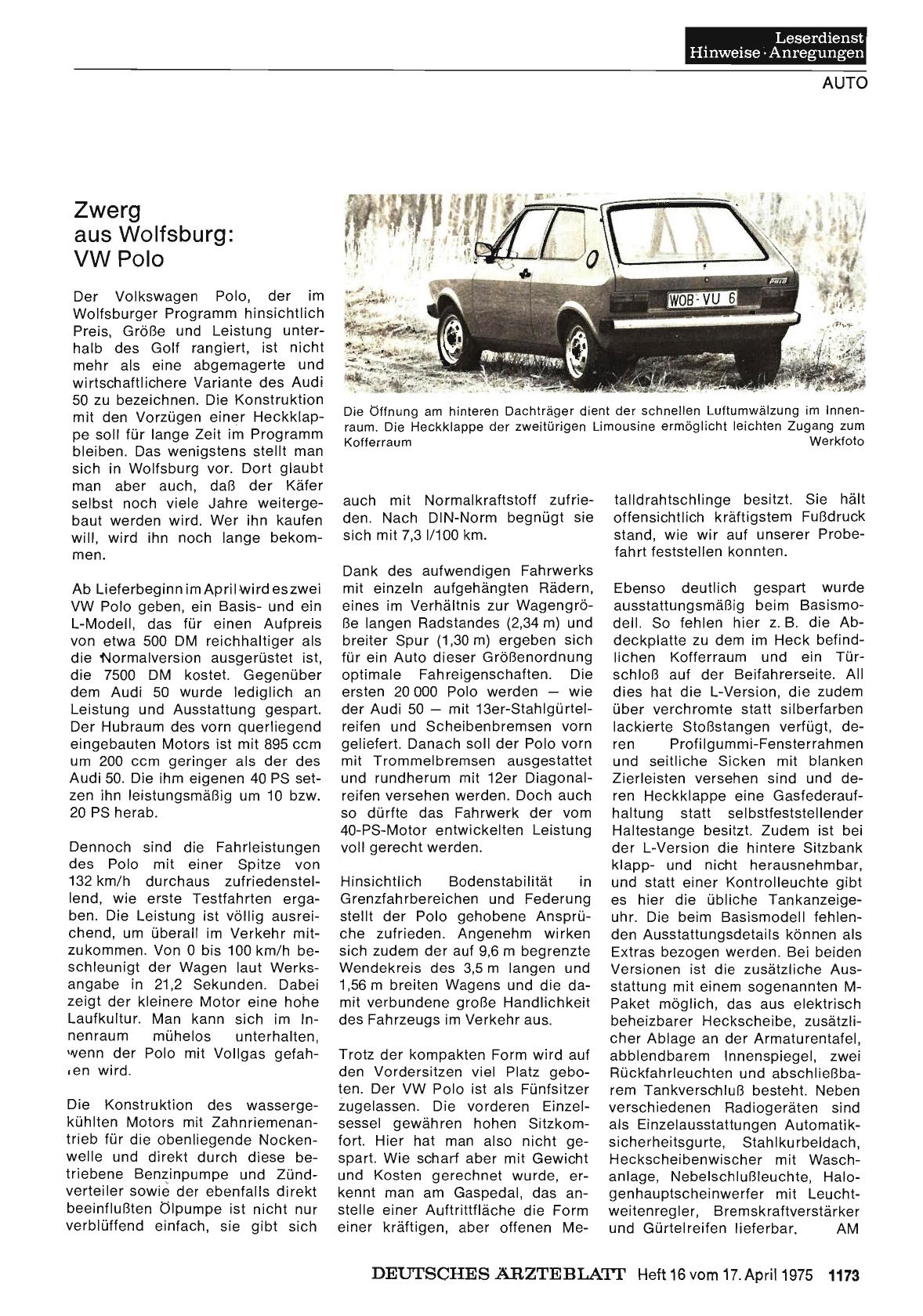 Vorschauseite 1: Zwerg aus Wolfsburg: VW Polo
