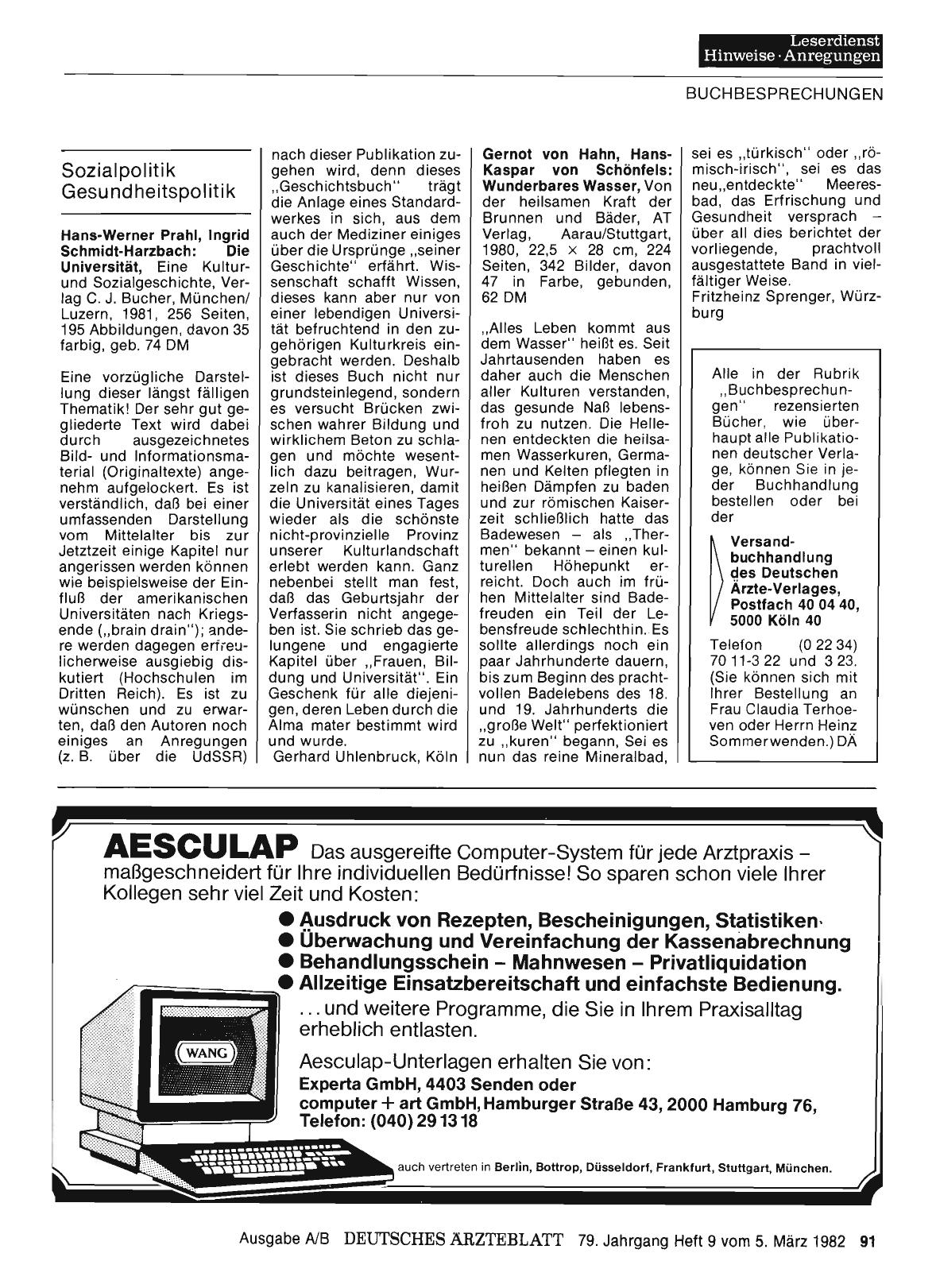 Vorschauseite 1: Sozialpolitik, Gesundheitspolitik