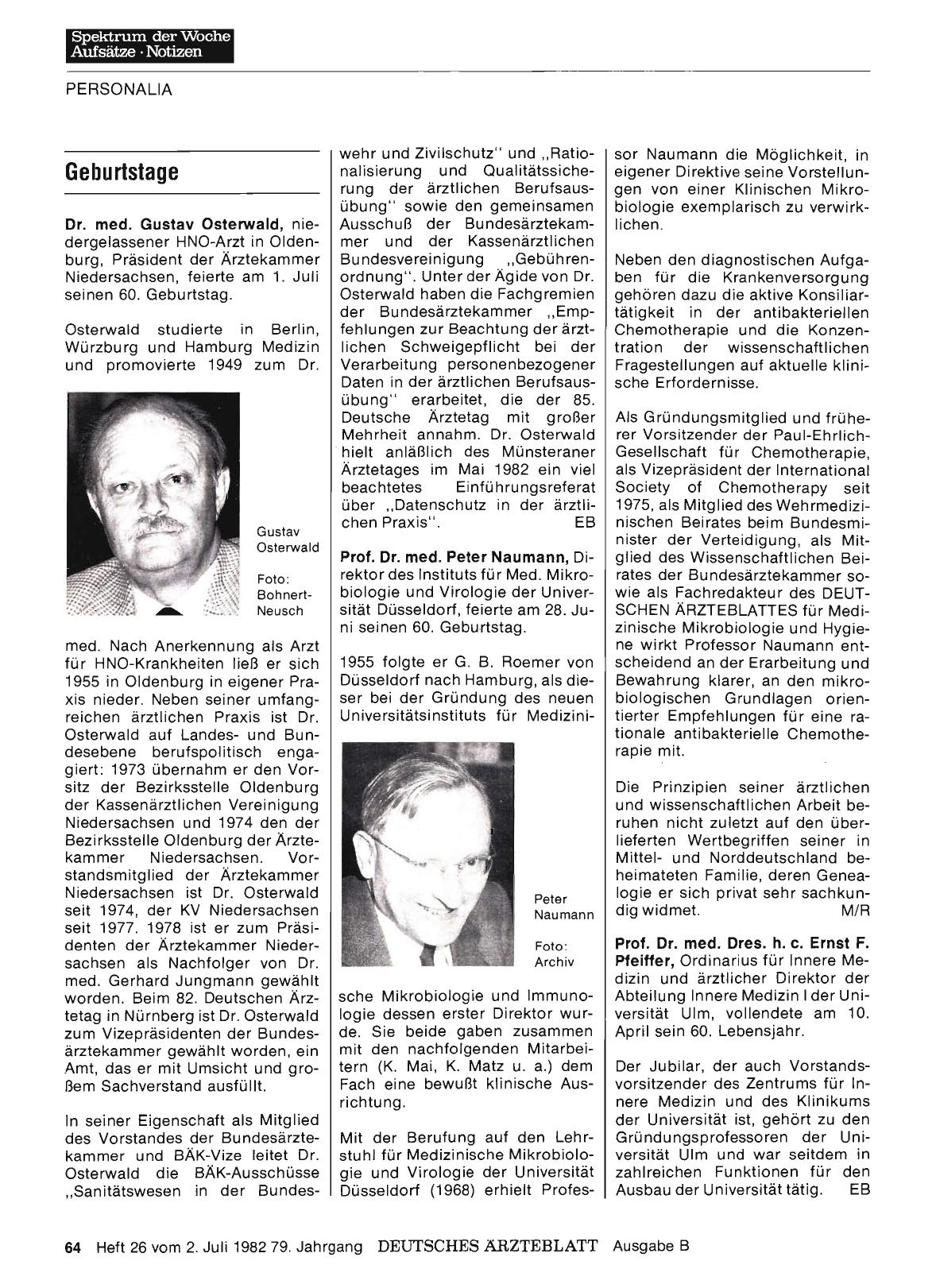 Vorschauseite 1: Geburtstage