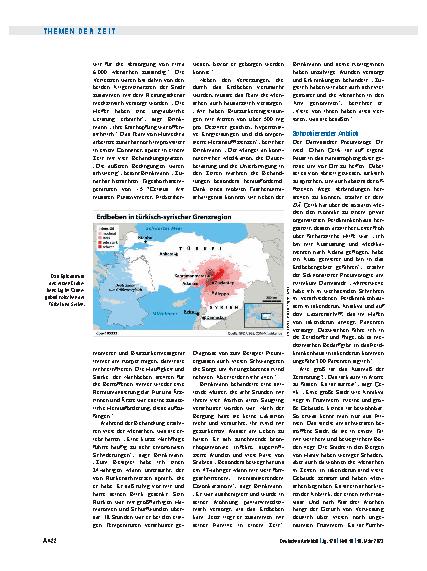 Vorschauseite 2: Erdbeben in der Türkei und Syrien: Viele haben alles verloren