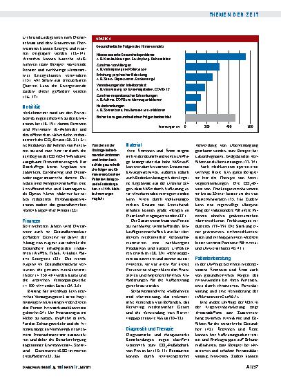 Vorschauseite 2: Krankheitsprävention: Klimaschutz wird praktisch