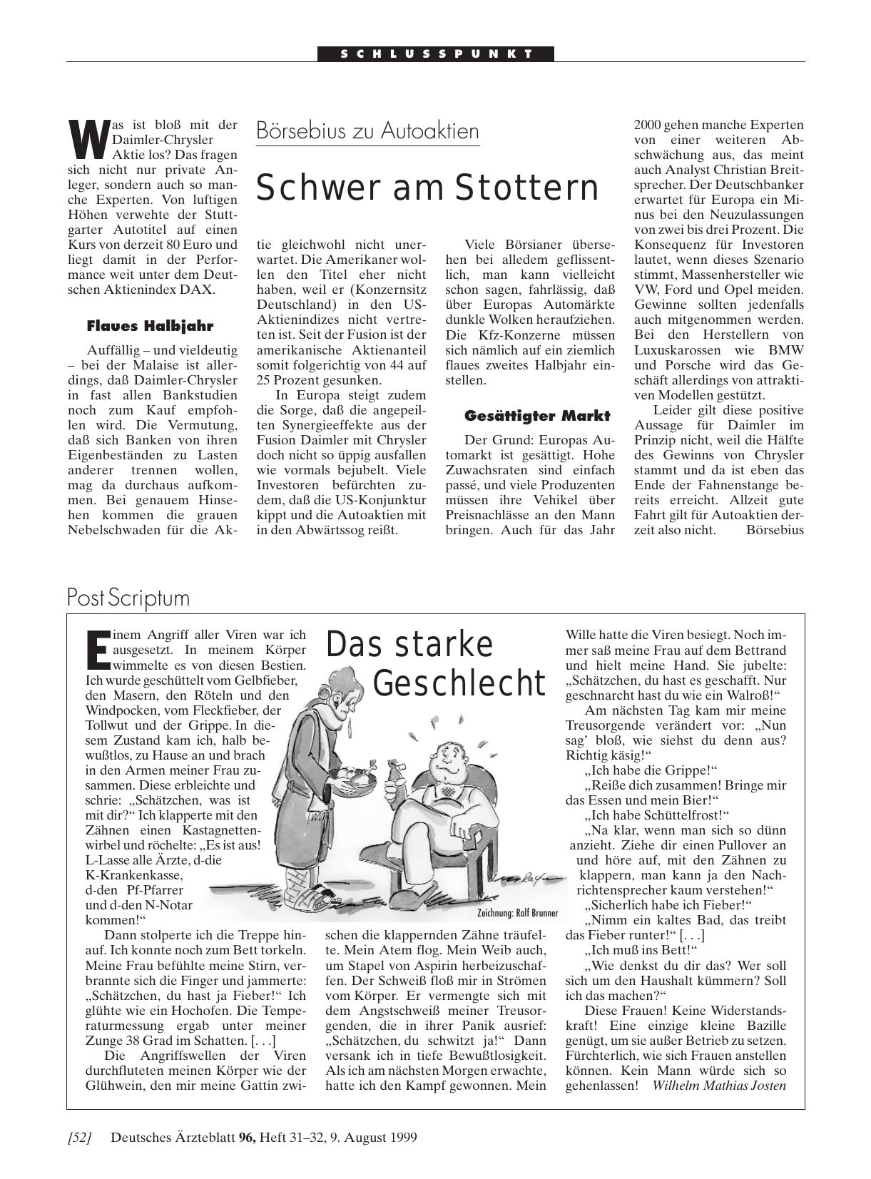 Vorschauseite 1: Das starke Geschlecht