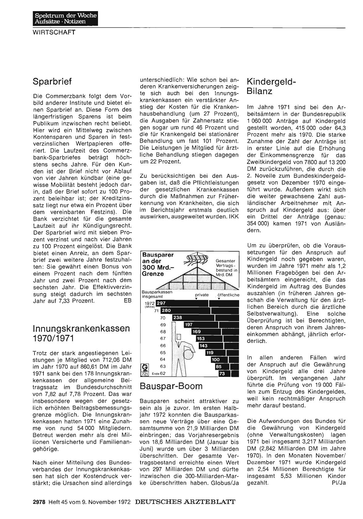 Vorschauseite 1: Sparbrief