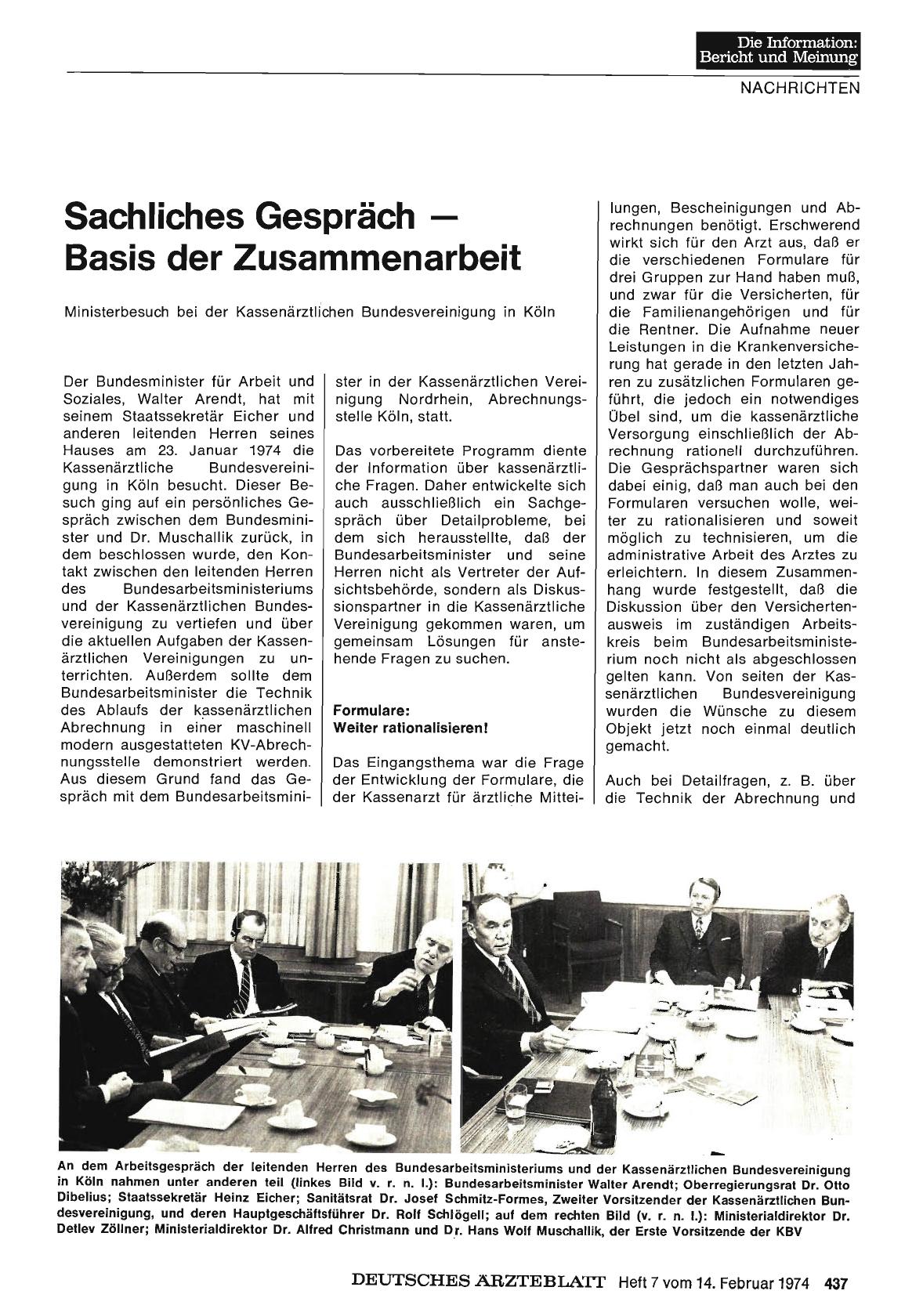 Vorschauseite 1: Sachliches Gespräch — Basis der Zusammenarbeit