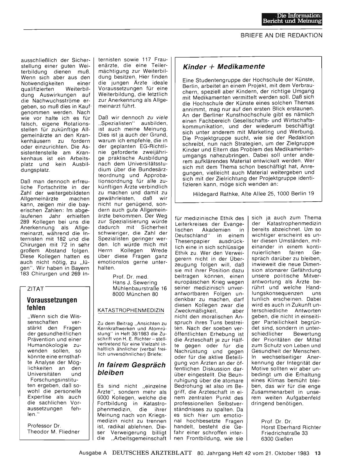 Vorschauseite 1: KATASTROPHENMEDIZIN: In fairem Gespräch bleiben