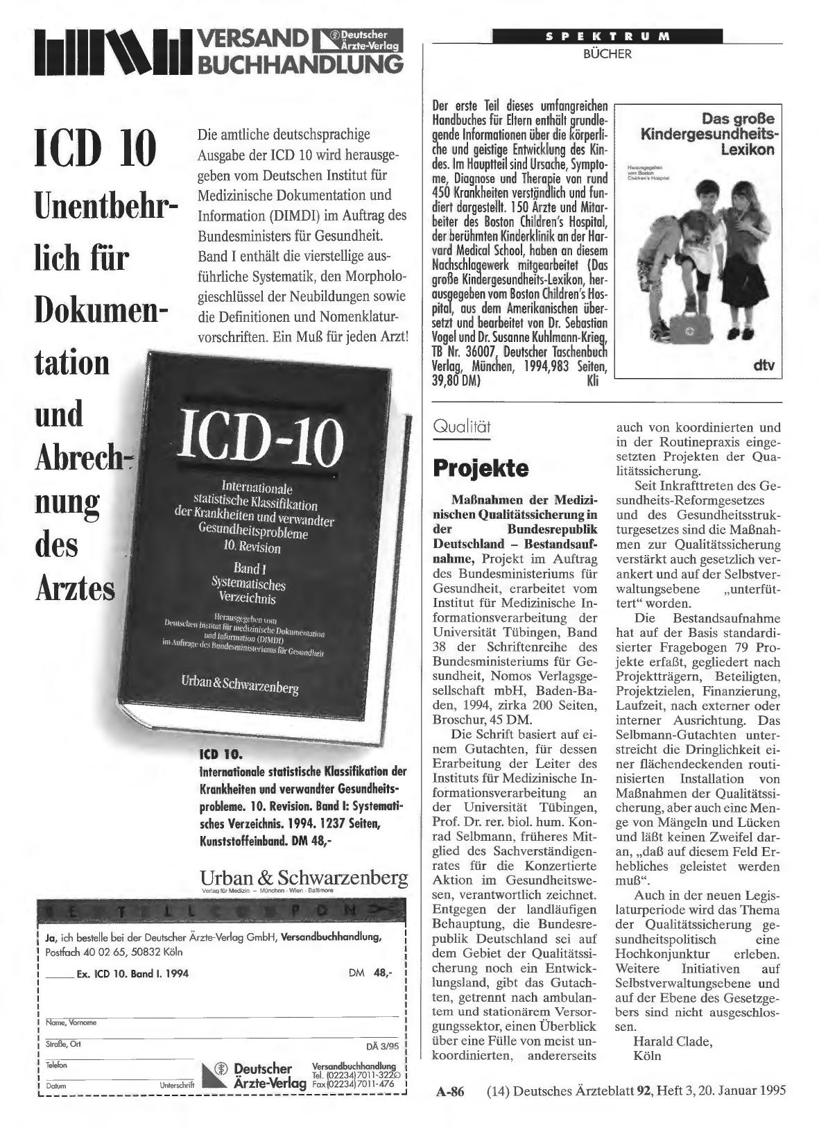 Vorschauseite 1: Qualität: Projekte