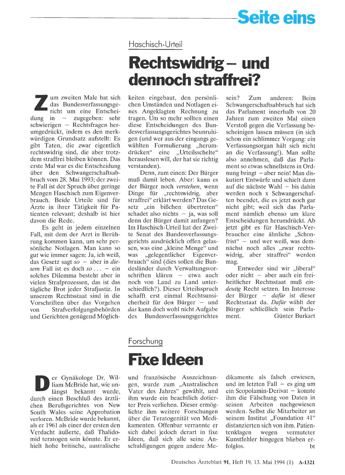 Vorschauseite 1: Forschung: Fixe Ideen